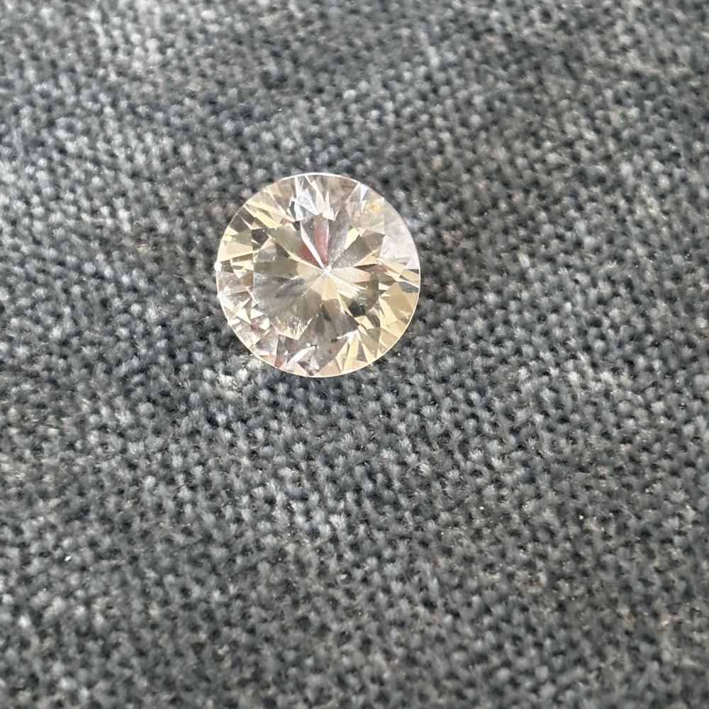 4.50CT Danburite-Diamond Cut-12MM-Loose Stone - Picture 7 of 7